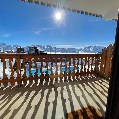 Superbe Avec Vue Exceptionnelle Apartmán Alpe d'Huez